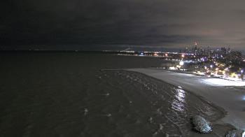 Weather camera view of Edgewater Beach.