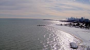 Weather camera view of Edgewater Beach.