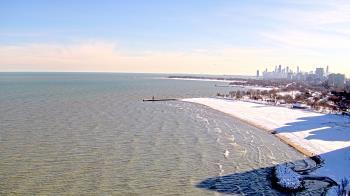 Weather camera view of Edgewater Beach.
