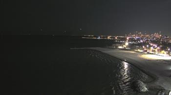 Weather camera view of Edgewater Beach.