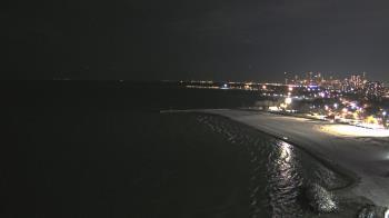 Weather camera view of Edgewater Beach.