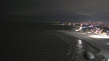 Weather camera view of Edgewater Beach.