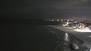 Weather camera view of Edgewater Beach.