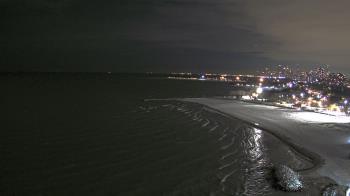 Weather camera view of Edgewater Beach.