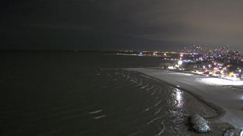 Weather camera view of Edgewater Beach.