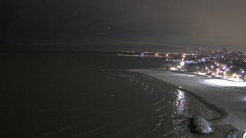 Weather camera view of Edgewater Beach.