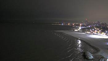 Weather camera view of Edgewater Beach.