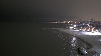 Weather camera view of Edgewater Beach.