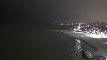 Weather camera view of Edgewater Beach.