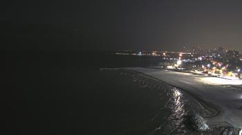 Weather camera view of Edgewater Beach.