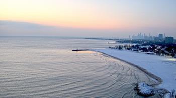 Weather camera view of Edgewater Beach.
