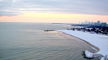 Weather camera view of Edgewater Beach.