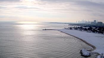 Weather camera view of Edgewater Beach.