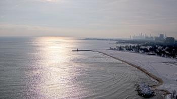 Weather camera view of Edgewater Beach.