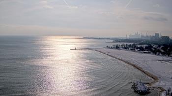 Weather camera view of Edgewater Beach.