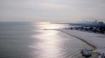 Weather camera view of Edgewater Beach.