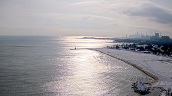Weather camera view of Edgewater Beach.