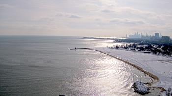 Weather camera view of Edgewater Beach.