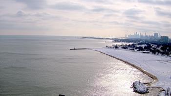 Weather camera view of Edgewater Beach.