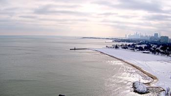 Weather camera view of Edgewater Beach.