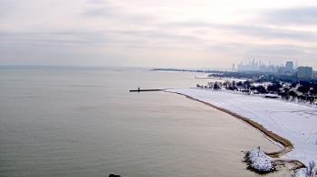 Weather camera view of Edgewater Beach.