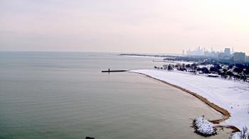 Weather camera view of Edgewater Beach.