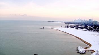 Weather camera view of Edgewater Beach.