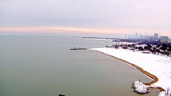 Weather camera view of Edgewater Beach.