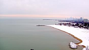 Weather camera view of Edgewater Beach.