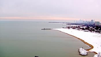Weather camera view of Edgewater Beach.