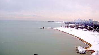 Weather camera view of Edgewater Beach.