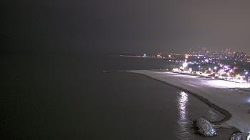 Weather camera view of Edgewater Beach.
