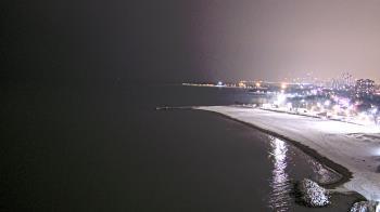 Weather camera view of Edgewater Beach.