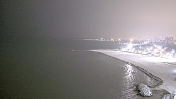 Weather camera view of Edgewater Beach.