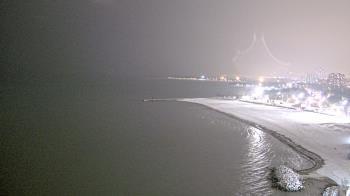 Weather camera view of Edgewater Beach.