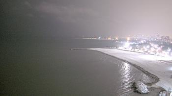 Weather camera view of Edgewater Beach.