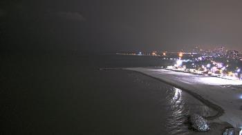 Weather camera view of Edgewater Beach.
