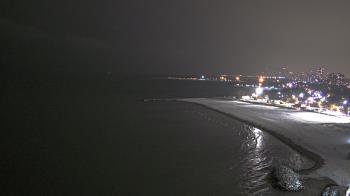 Weather camera view of Edgewater Beach.