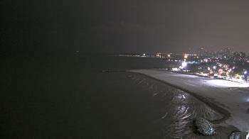 Weather camera view of Edgewater Beach.