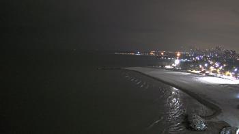 Weather camera view of Edgewater Beach.