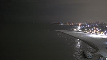 Weather camera view of Edgewater Beach.