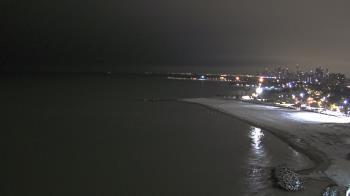 Weather camera view of Edgewater Beach.