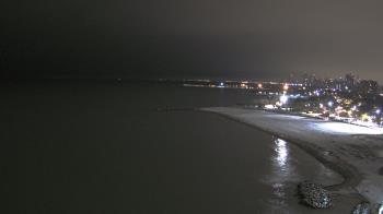 Weather camera view of Edgewater Beach.