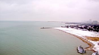 Weather camera view of Edgewater Beach.