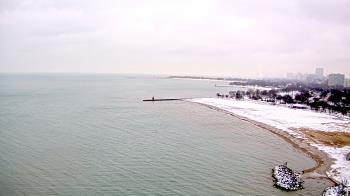 Weather camera view of Edgewater Beach.