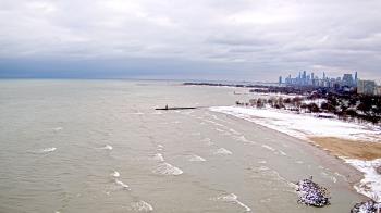 Weather camera view of Edgewater Beach.