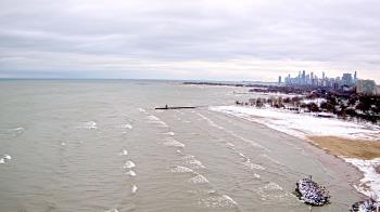 Weather camera view of Edgewater Beach.