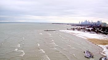 Weather camera view of Edgewater Beach.