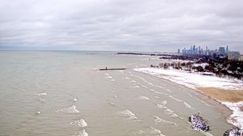 Weather camera view of Edgewater Beach.