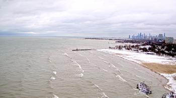 Weather camera view of Edgewater Beach.